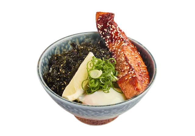 Grilled King Salmon Don